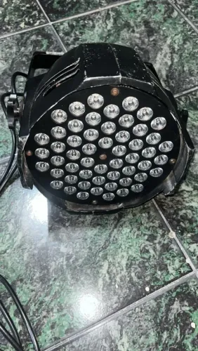 REFLETOR PAR LED RGBW 3W - LOTE COM 10