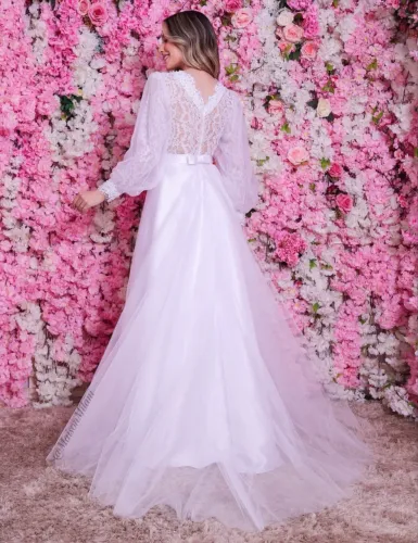 Vestido de noiva.