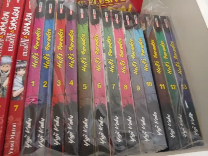 Mangás  hells paradise completo