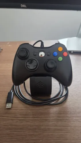 Controle Gamer USB com Suporte