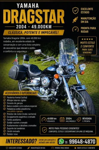 ? Yamaha DragStar 650 - 2004 | 49.000 km