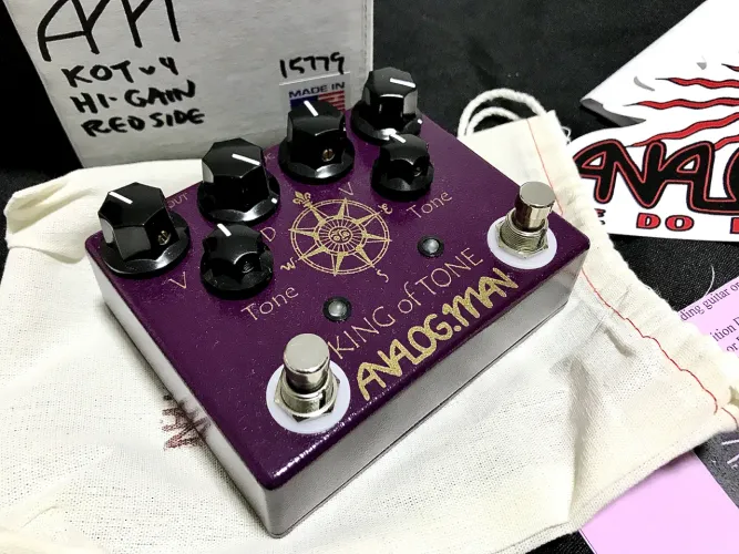 Analogman King Of Tone v4 Red Side (NOVO)