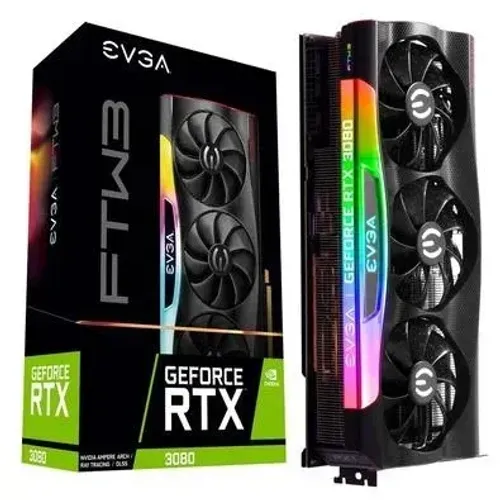 Vende-se EVGA RTX 3080 FTW3 10GB GDDR6X 320-Bit (Entrega Gratuita)