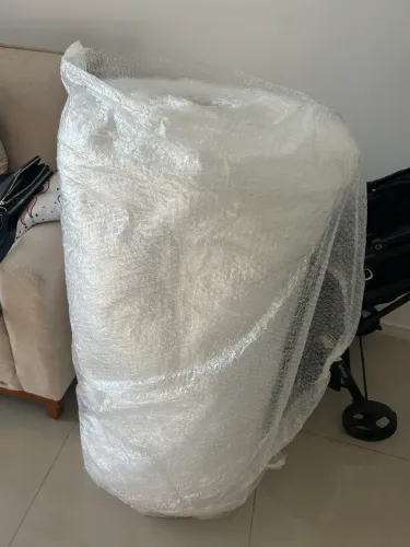 Plástico bolha para mudança