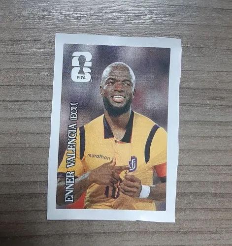 Figurinha Coca Cola Enner Valencia