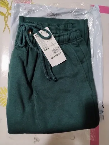 calça em moletom masculina básica slim hering