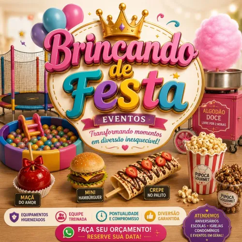 Transformamos Sua Festa em um Momento Inesquecível | Brincando de Festa