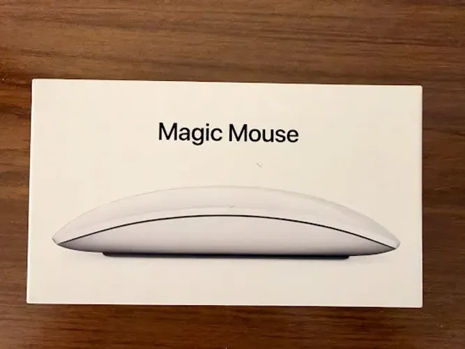 Caixa Original Vazia Apple Magic Mouse - Impecável para Revenda / Coleção