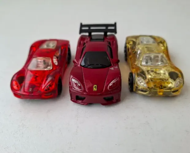 Hot Wheels 3x Ferrari 360 Modena
