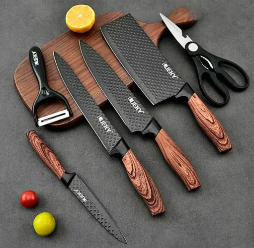 Conjunto de Facas Inox (6 PEÇAS)