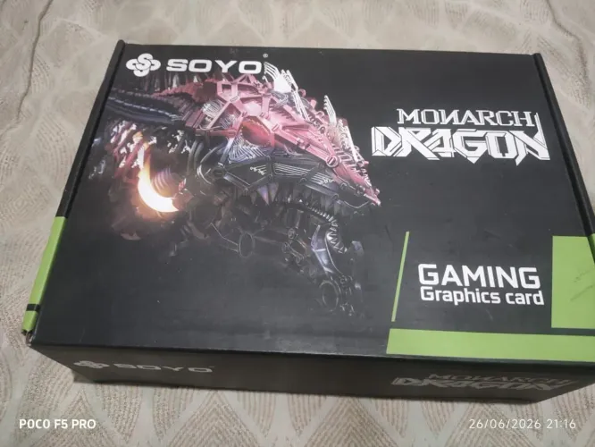 Placa RX550 4GB soyo