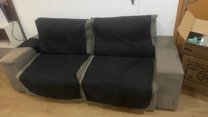 ? SOFÁ GRANDE USADO - APENAS R$ 200!