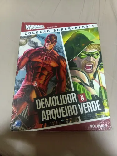 Livro Mundo Dos Super-Heróis Demolidor/Arqueiro Verde