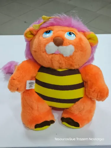 Rara Pelúcia Abeleão Wuzzles Anos 80 em excelente Estado Disney 26 cm