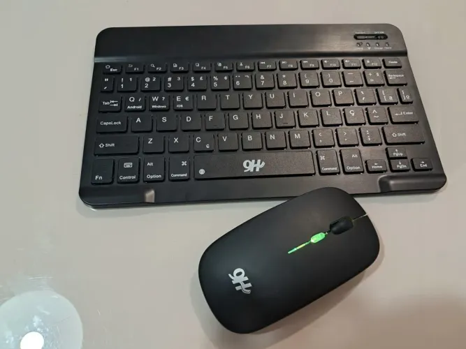 Teclado + Mouse bluetooth + caneta 