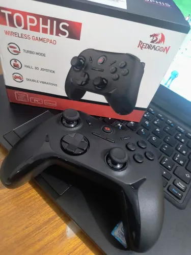 Controle sem fio Redragon PC, PS3, Switch