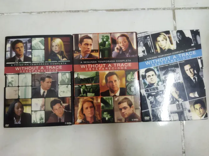 Box DVD Without a Trace - Temporadas 1.2.3