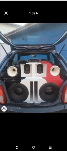 Som automotivo completo 