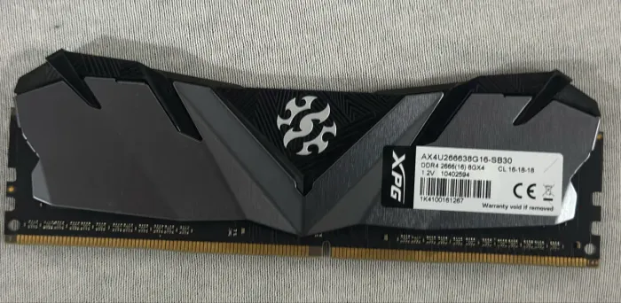 KIT DUAS MEMÓRIAS RAM XPG 8GB 2666MHZ