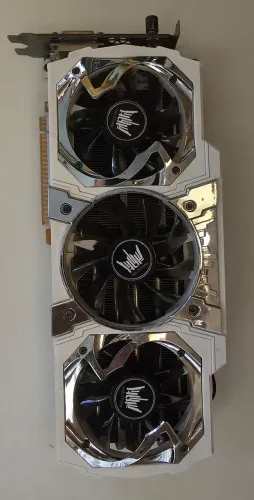 Placa de vídeo Galax GTX 980Ti Hall Of Fame 6GB GDDR5 384bits com problema, erro Código 43