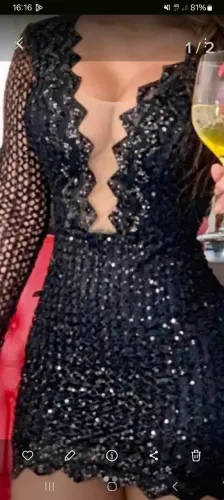 Vestido preto m