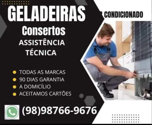Serviços e conserto de Geladeiras em gerais