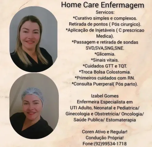Enfermeira em Domicílio 