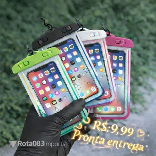 Capa Proteção a chuva para celular
