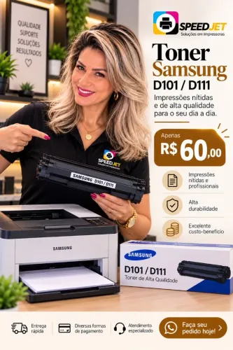 Toners Novos Samsung para diversos modelos de Impressoras