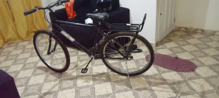 Bike Aro 26 com Bagageiro