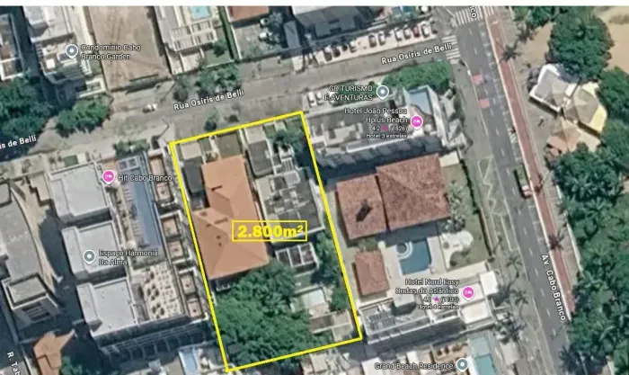 Oportunidade Única de Investimento no Cabo Branco: 2.800m² a 100 Metros do Mar!