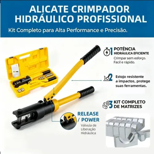 Alicate Crimpador Hidráulico