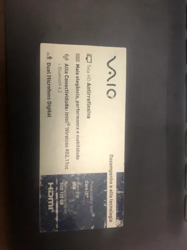 Notebook vaio
