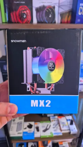 Cooler AMD e Intel, Snowman, novo, lacrado, com garantia