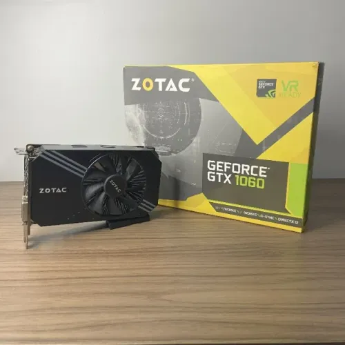 Placa de Vídeo GTX 1060 3GB GDDR5 192 Bit Zotac - GPU com Excelente Custo-Benefício