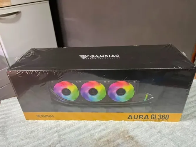 Water Cooler 360mm Gamdias Aura GL360 V2 ARGB Preto