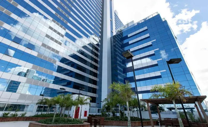 Salas comerciais Connect Towers DF Century locação venda Águas Claras Escritorio Clinica E