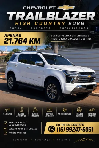 Chevrolet Trailblazer High Country 2.8 16V Turbo Diesel Aut. 2026