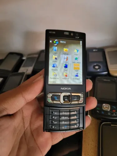 Nokia N95 8GB Black - Relíquia para Coleção - Edição Clássica Preta