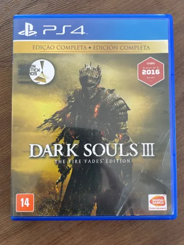 Dark souls 3 The fire fades edition PS4