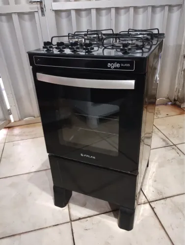 Fogão atlas novo mesa de vidro elétrico * só 500 reais 