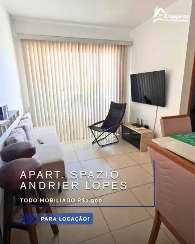 Apartamento mobiliado