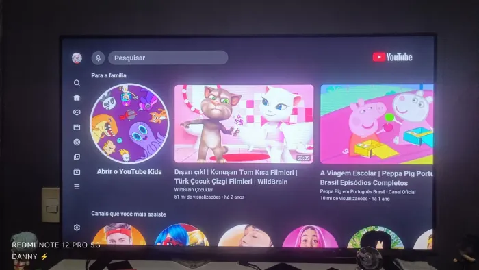 Smart tv 43 Pol Toshiba 4 meses de uso 