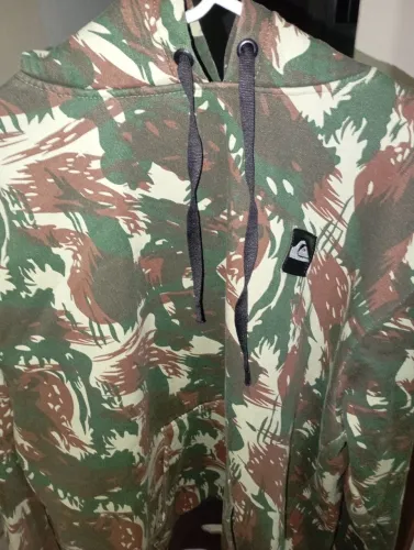 Blusa de Frio Quiksilver Camuflada - Original