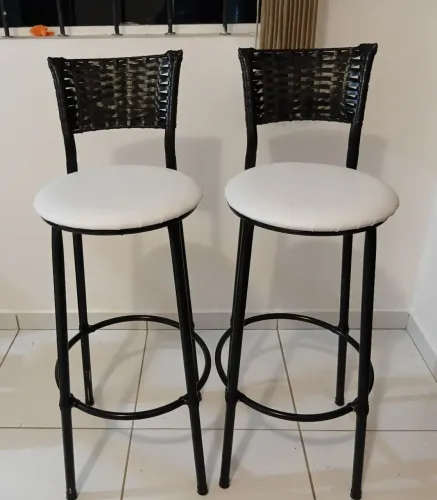 Banquetas Altas para Balcão/Cozinha Americana 2 unidades Produto Novo !