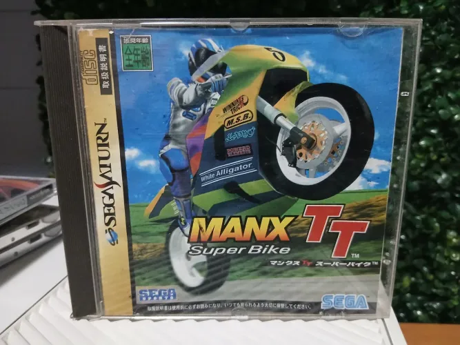 MANXTT SUPER BIKE SEGA SATURNO ORIGINAL