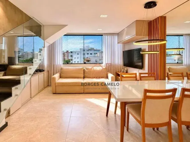 Cobertura com 2 quartos à venda, 140 m² por R$ 750.000 - Castelo - Belo Horizonte/MG