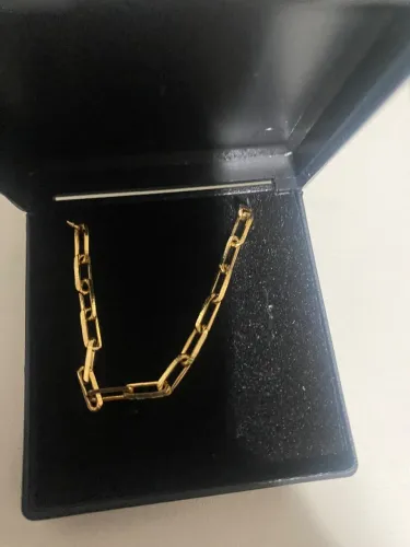 Pulseira folhada a ouro