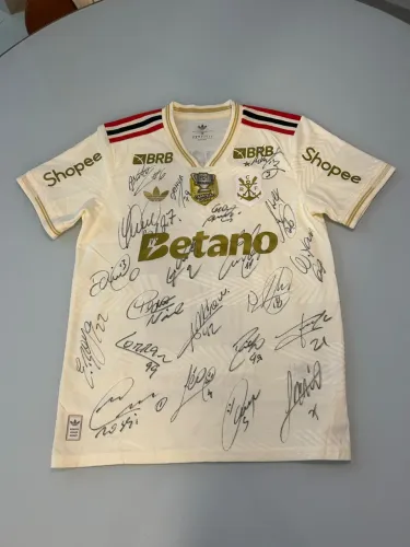 Camisa Flamengo 3º uniforme Arrascaeta jogo 2025