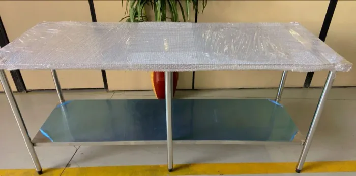 Mesa bancada inox profissional 1,90mt Nova